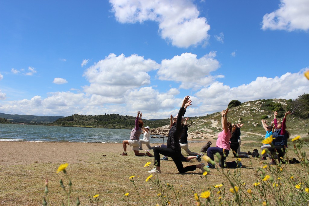 yoga plage behappyoga