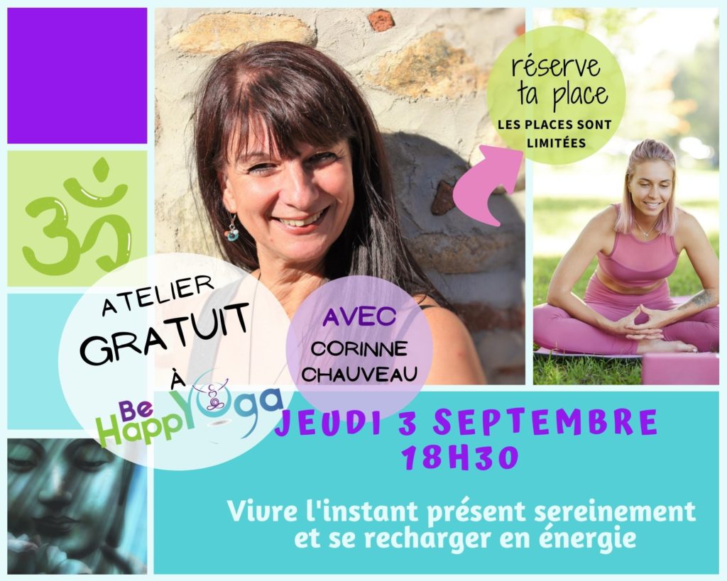 Atelier de yoga en ligne gratuit