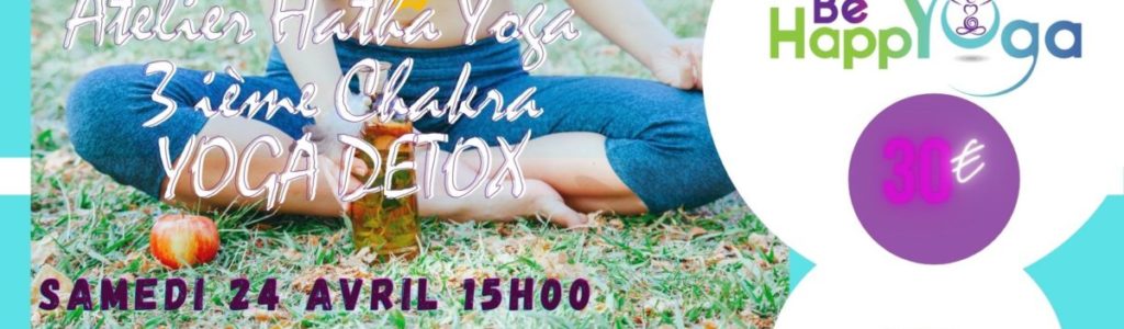 Atelier Yoga en ligne : Yoga Détox Samedi 24 avril
