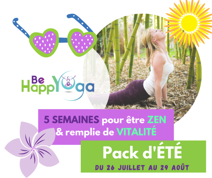 Yoga en vacances avec Be HappYoga en ligne - Be HappYoga
