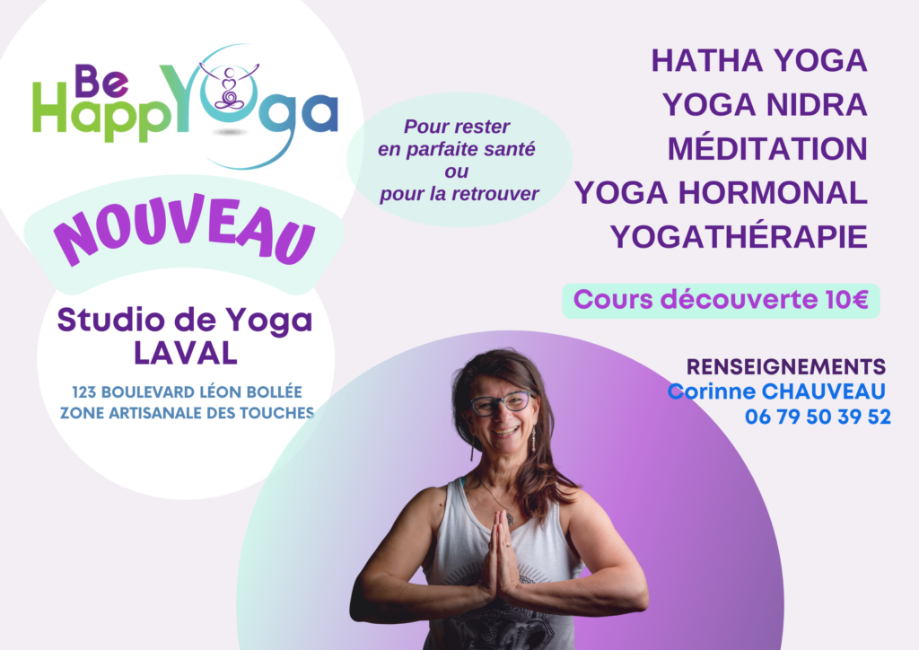 Studio yoga à Laval en présentiel