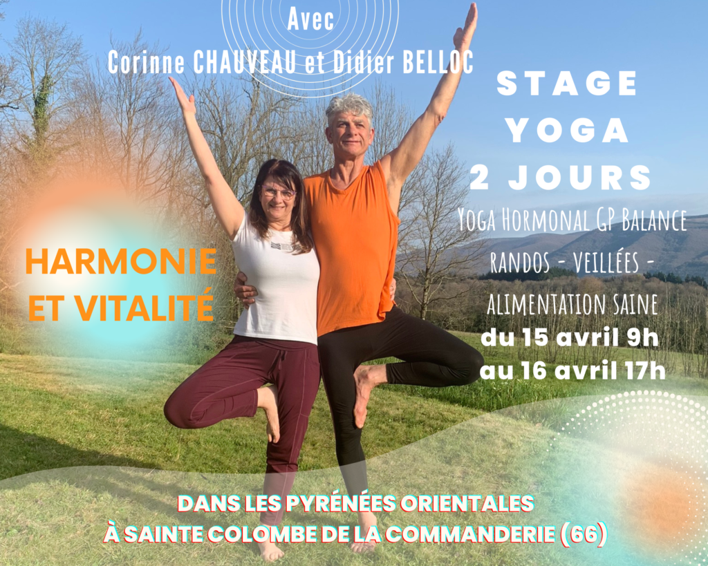 Stage yoga Vitalité Harmonie 