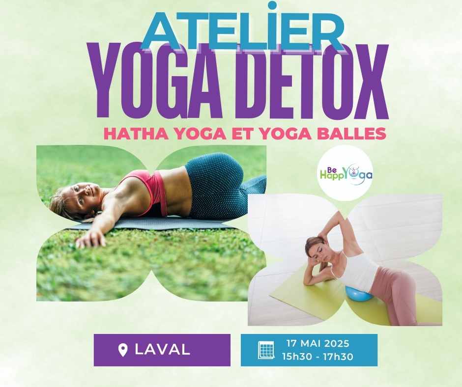 Atelier Yoga détox et yoga balles